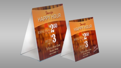 4 x 6 - Table Tents