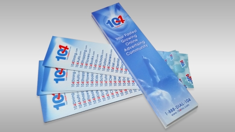 2 x 8 Bookmark - 14pt