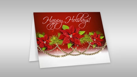 5 x 7 (5 x  3½ Folded) - Holiday Cards